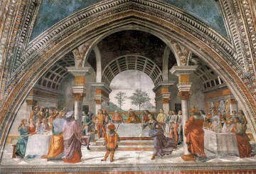  ghirlandaio - Herods Bankett Florenz Renaissance Domenico Ghirlandaio